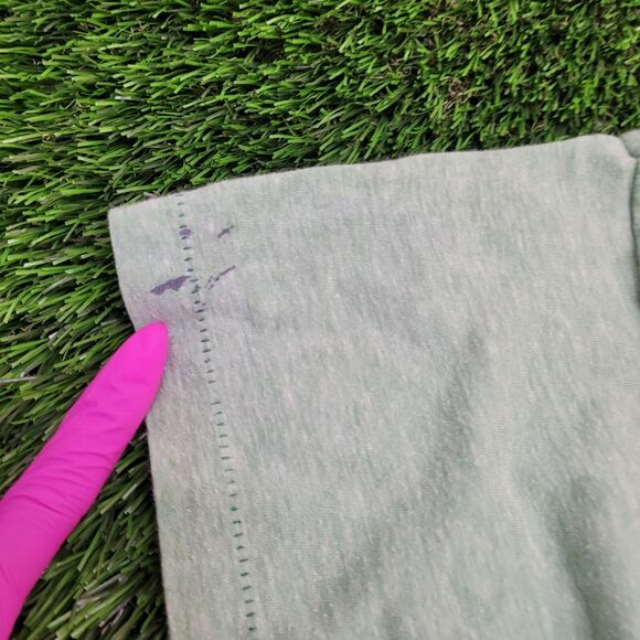 Vintage 80s San-Diego Shirt Womens Small 17x23 Faded-Green - Picture 13 of 15